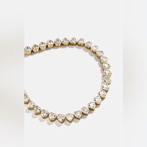 Heart tennis bracelet N1389